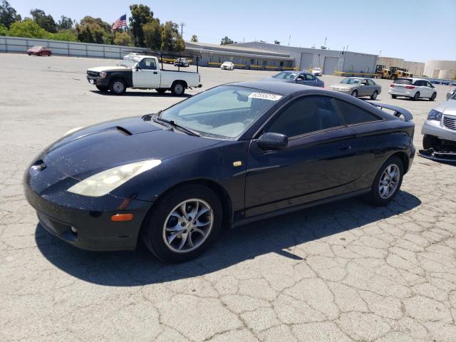 TOYOTA CELICA GT 2000 black  gas JTDDR32T2Y0065038 photo #1