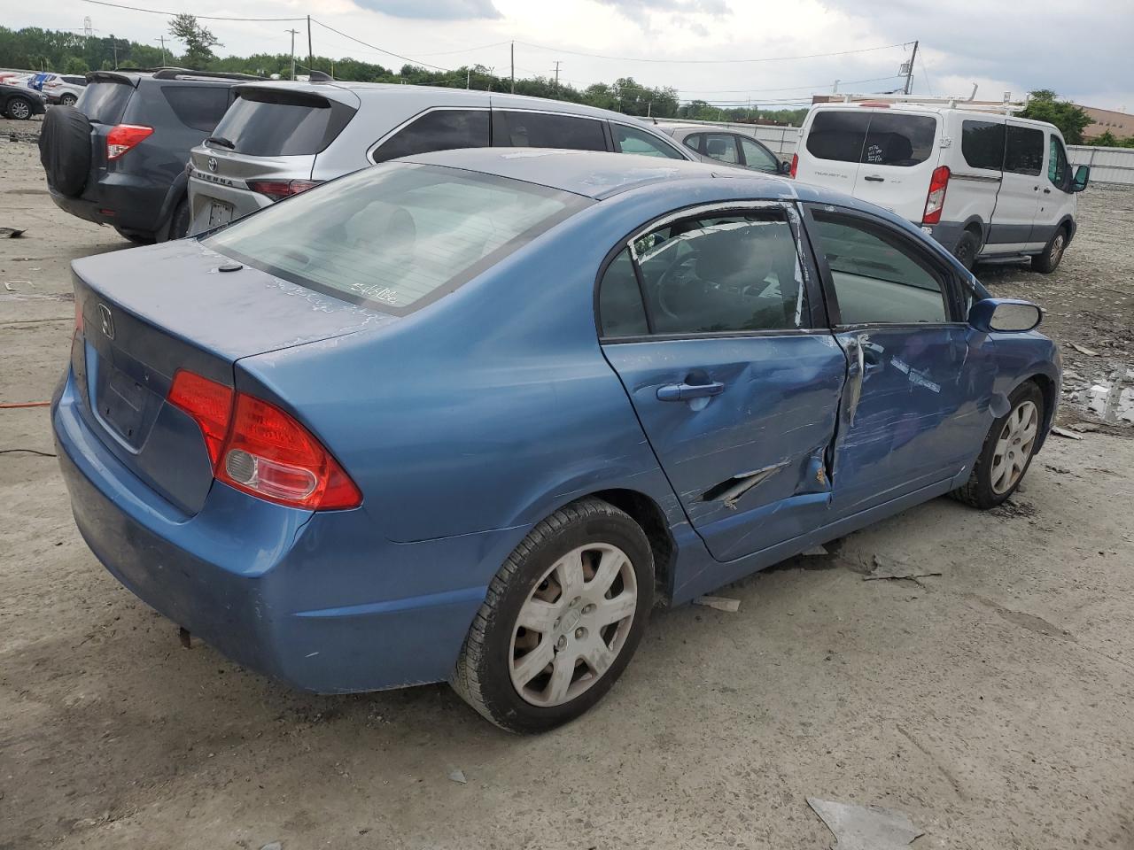 Lot #3303494906 2008 HONDA CIVIC LX