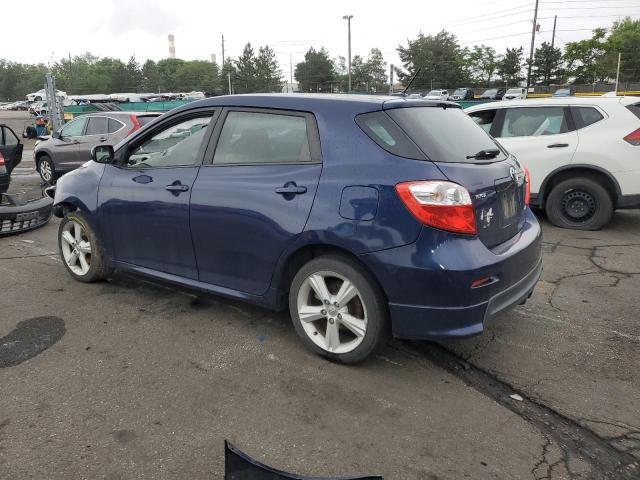 TOYOTA COROLLA MA 2009 blue hatchbac gas 2T1LE40E19C008094 photo #3
