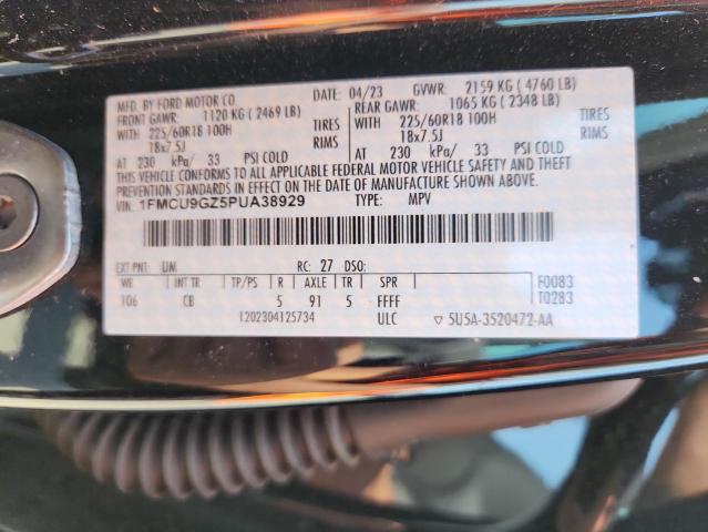 2023 FORD ESCAPE ST 1FMCU9GZ5PUA38929