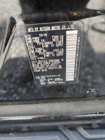 2019 NISSAN ARMADA PLA JN8AY2NF9K9351109