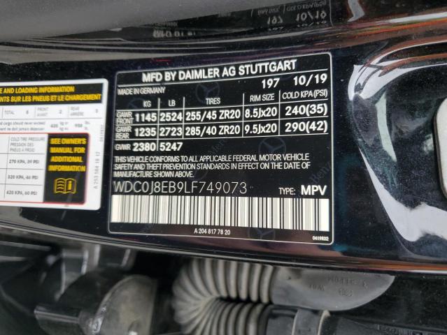 2020 MERCEDES-BENZ GLC COUPE - WDC0J8EB9LF749073