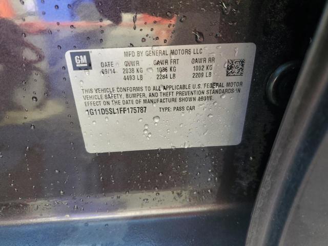 2015 CHEVROLET MALIBU 2LT 1G11D5SL1FF175787