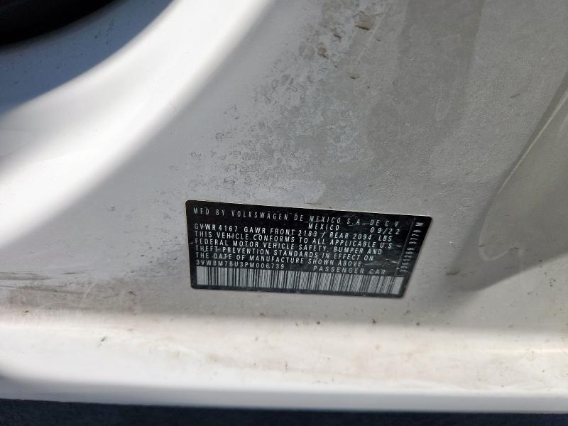 2023 VOLKSWAGEN JETTA SPOR 3VWBM7BU3PM006739