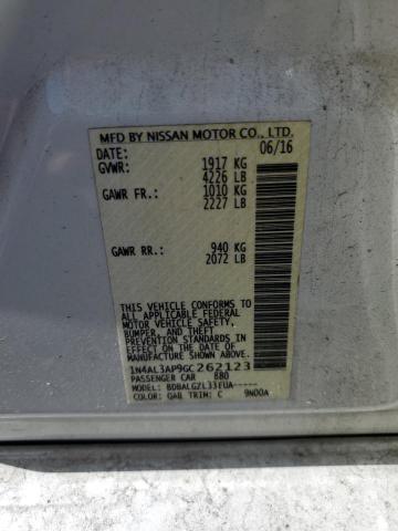 2016 NISSAN ALTIMA 2.5 - 1N4AL3AP9GC262123