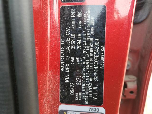 2023 KIA FORTE GT 3KPF44AC0PE542909