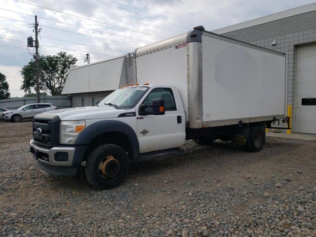 FORD F550 SUPER 2013 white chassis diesel 1FDUF5GT6DEB87651 photo #1