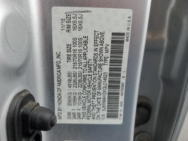 2016 HONDA CR-V LX - 5J6RM4H3XGL014623