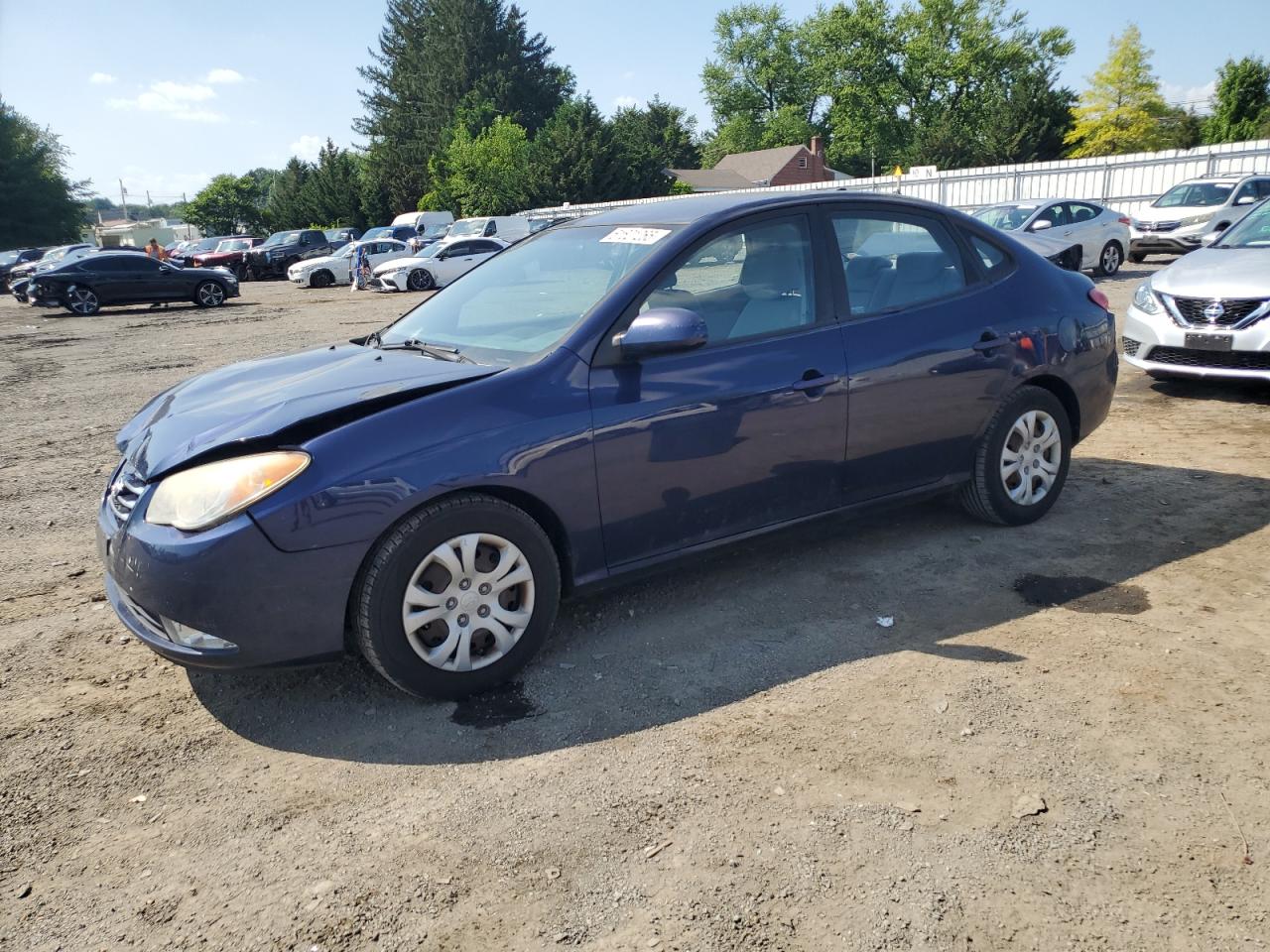 HYUNDAI ELANTRA BLUE