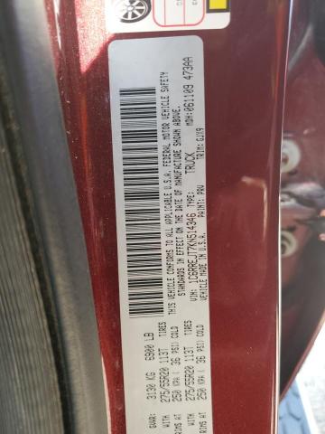2019 RAM 1500 LARAM 1C6RREJT7KN514346