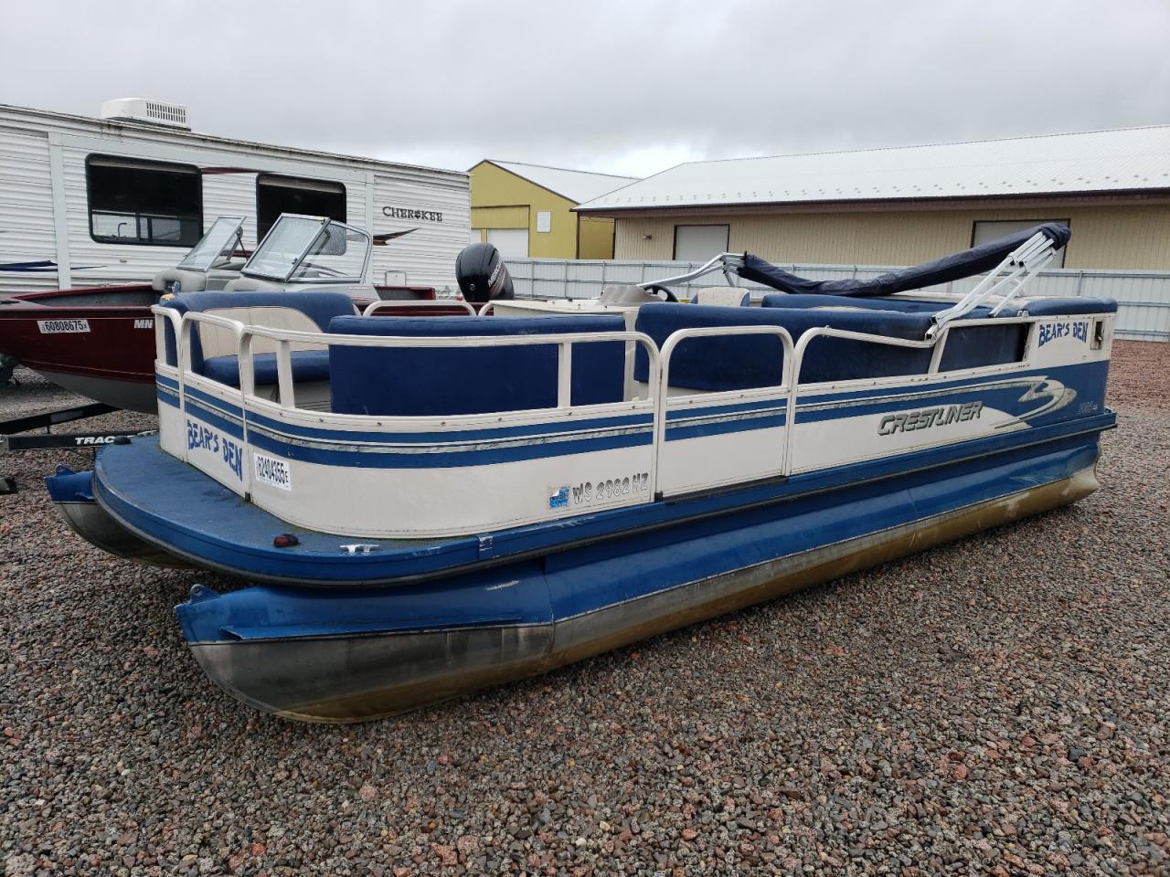 Lot #3191511998 1998 CRESCENT PONTOONIII