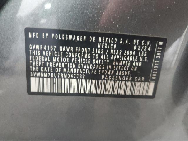 2024 VOLKSWAGEN JETTA S - 3VW5M7BU7RM047732