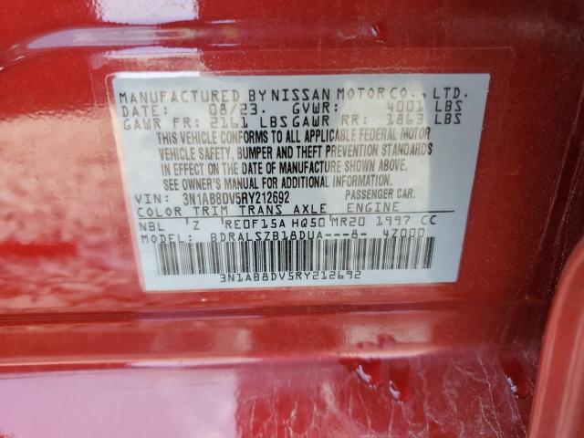 2024 NISSAN SENTRA SR - 3N1AB8DV5RY212692