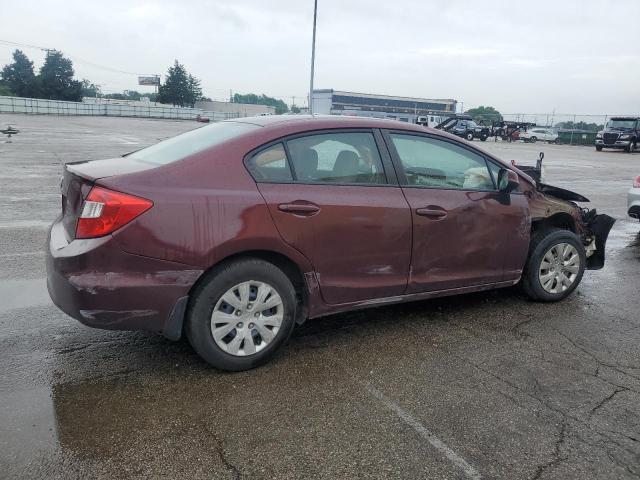 Vin: 2hgfb2f54ch533280, lot: 63025615, honda civic lx 20123