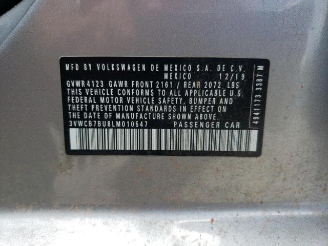 2020 VOLKSWAGEN JETTA S 3VWCB7BU8LM010547