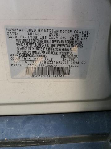 2018 NISSAN KICKS S - 3N1CP5CU0JL543585