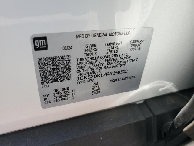 2024 GMC YUKON DENA 1GKS2DKL4RR159523