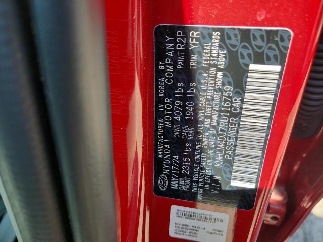 2024 HYUNDAI ELANTRA BL - KMHLM4DJ7RU116759