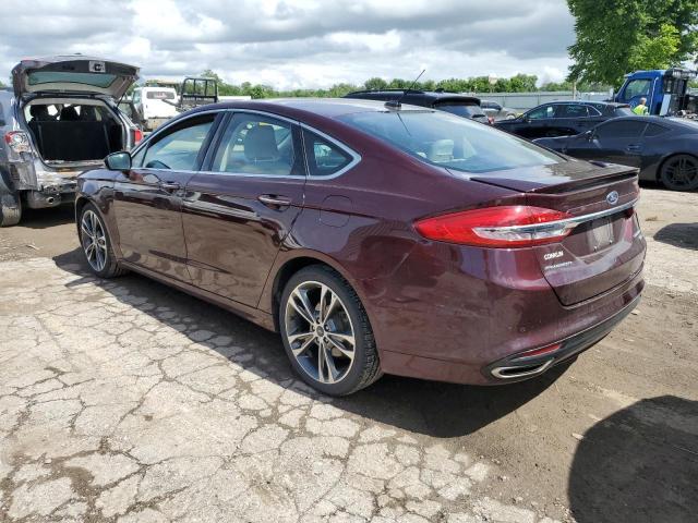 Vin: 3fa6p0d95hr208813, lot: 60832915, ford fusion titanium 20172