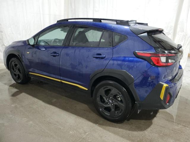 SUBARU CROSSTREK 2024 blue  gas 4S4GUHF61R3770793 photo #3