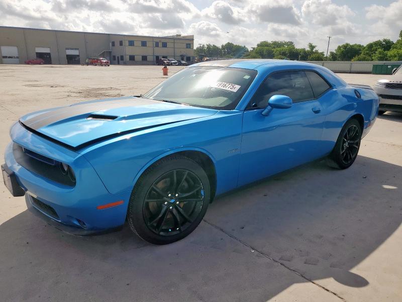 DODGE CHALLENGER 2018 blue  flexible fuel 2C3CDZAG4JH334261 photo #1