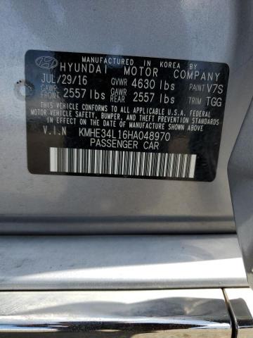 2017 HYUNDAI SONATA HYB - KMHE34L16HA048970