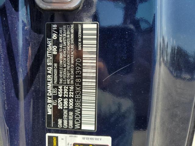 2019 MERCEDES-BENZ C 300 4MAT WDDWJ8EB3KF813970