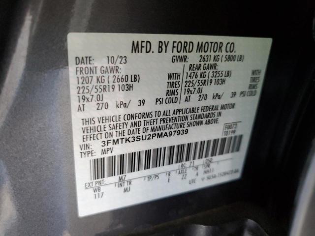 2023 FORD MUSTANG MA - 3FMTK3SU2PMA97939