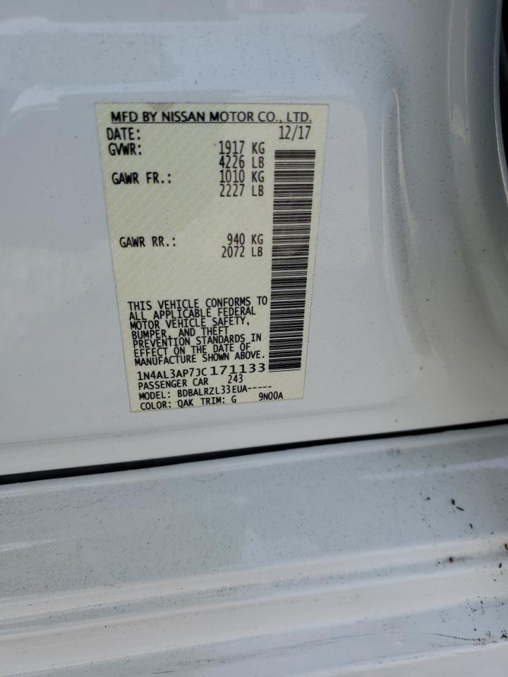 Nissan Altima 2.5 2018