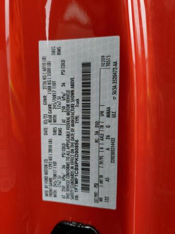 2023 FORD F150 1FTMF1CB9PKD90856