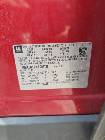 2018 GMC TERRAIN SL - 3GKALMEV0JL206726