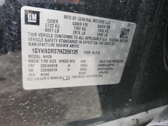 2017 CADILLAC XT5 LUXURY - 1GYKNDRS7HZ256126