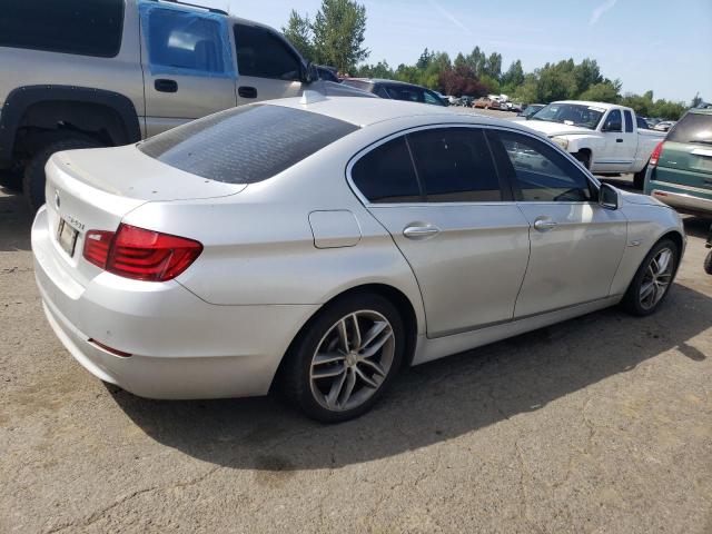 BMW 528 I 2013 silver  gas WBAXG5C50DDY31962 photo #4