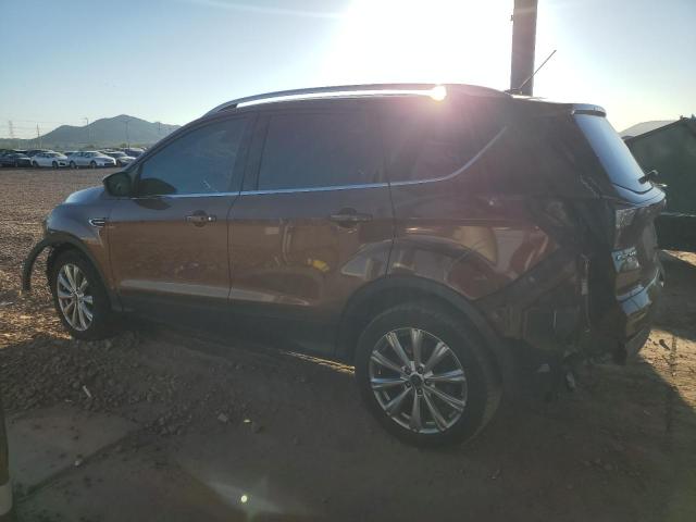Vin: 1fmcu9jd2hua23772, lot: 61043515, ford escape titanium 20172