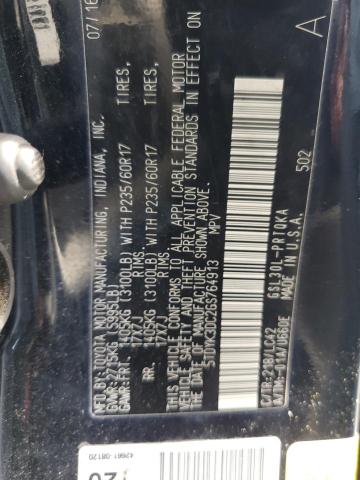 2016 TOYOTA SIENNA XLE - 5TDYK3DC2GS764913