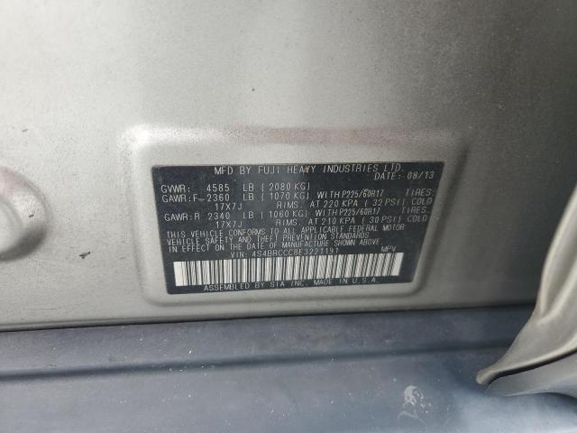2014 SUBARU OUTBACK 2. - 4S4BRCCC8E3221191