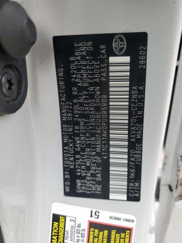 2023 TOYOTA CAMRY LE #3297147487