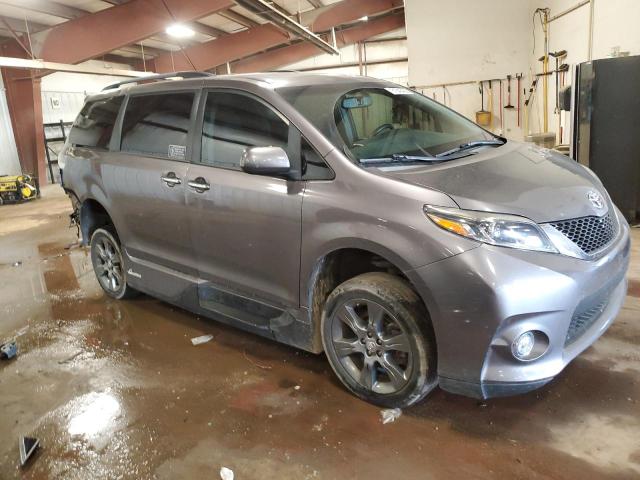 Vin: 5tdxk3dc7gs739260, lot: 61640405, toyota sienna se 20164
