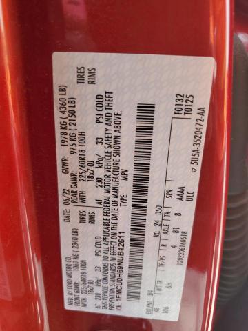 2022 FORD ESCAPE SEL 1FMCU0H69NUB12611