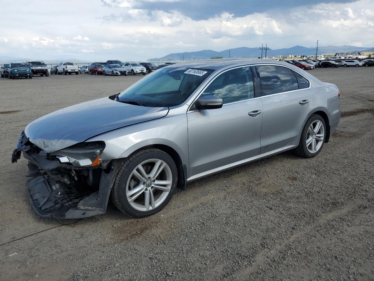 Lot #3192812315 2013 VOLKSWAGEN PASSAT SE