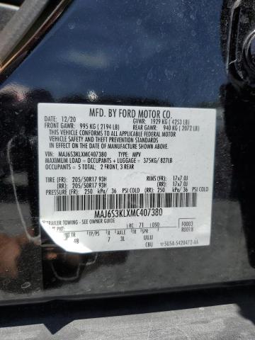 2021 FORD ECOSPORT T MAJ6S3KLXMC407380