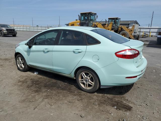 FORD FIESTA SE 2017 turquoise  gas 3FADP4BJ0HM135309 photo #3