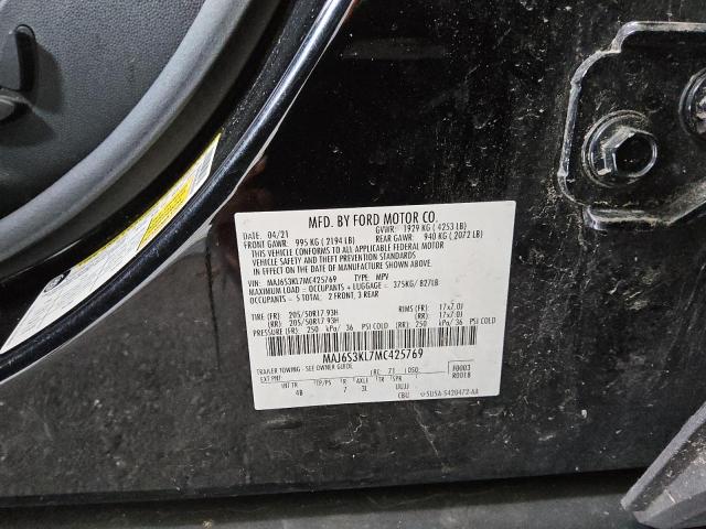2021 FORD ECOSPORT T MAJ6S3KL7MC425769