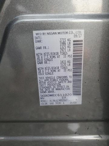 2018 NISSAN PATHFINDER - 5N1DR2MM8JC611020