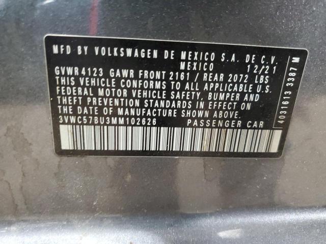 2021 VOLKSWAGEN JETTA S - 3VWC57BU3MM102626