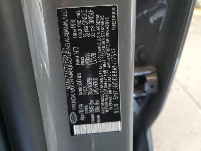2024 HYUNDAI SANTA CRUZ 5NTJBDDE8RH117547