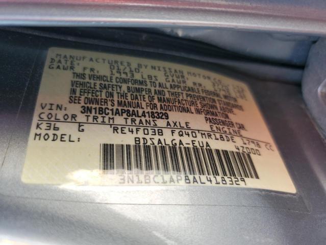 2010 NISSAN VERSA S - 3N1BC1AP8AL418329