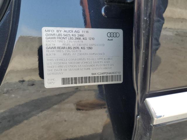 2017 AUDI Q5 PREMIUM - WA1C2AFP2HA083710