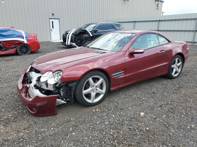 MERCEDES-BENZ SL 550 2007 red  gas WDBSK71F47F125314 photo #1