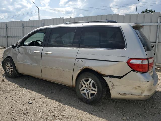 HONDA ODYSSEY EX 2007 silver sports v gas 5FNRL38457B410988 photo #3